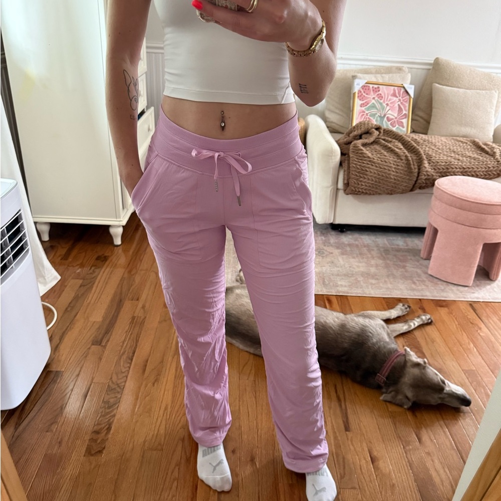 Lululemon Athletica Light Pink Track Pants